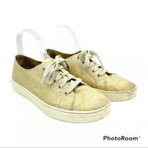 Sofft Tan Leather Fashion Sneakers